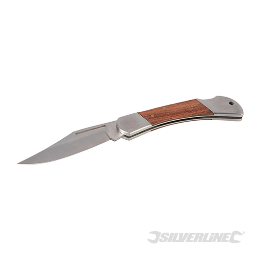 Silverline - Couteau utilitaire pliant à cran d'arrêt - 190 mm