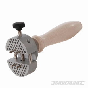 Silverline - Mini-étau travaux minutieux - Capacité de la mâchoire 24 mm