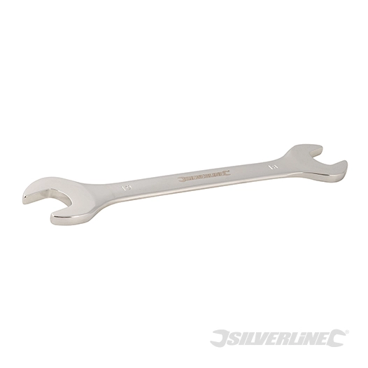 Silverline - Clé à fourche double - 18 x 19 mm