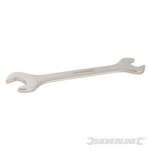 Silverline - Clé à fourche double - 18 x 19 mm