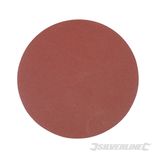 Silverline - 10 disques abrasifs auto-agrippants 300 mm - Grain 120, 300 mm