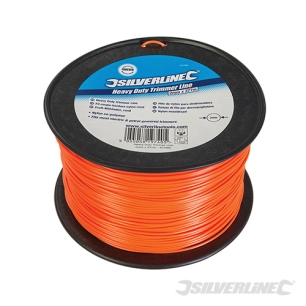 Silverline - Fil coupe-bordure usage intensif - 2 mm x 377 m