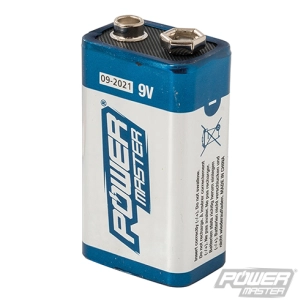 Powermaster - Pile alcaline 9 V Super 6LR61 - A l'unité
