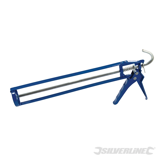 Silverline - Pistolet à cartouche type squelette - 400 ml