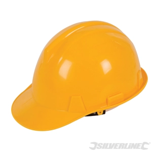 Silverline - Casque de sécurité - Jaune