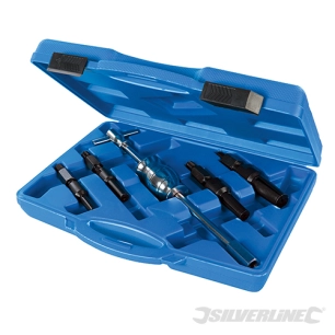 Silverline - Kit d’extracteur pour roulements intérieurs borgnes, 5 pcs - 12 - 32 mm