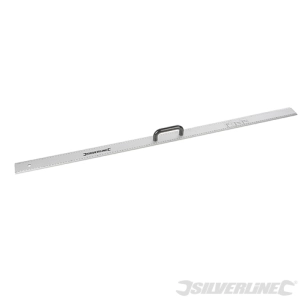 Silverline - Règle en aluminium avec poignée - 1 200 mm