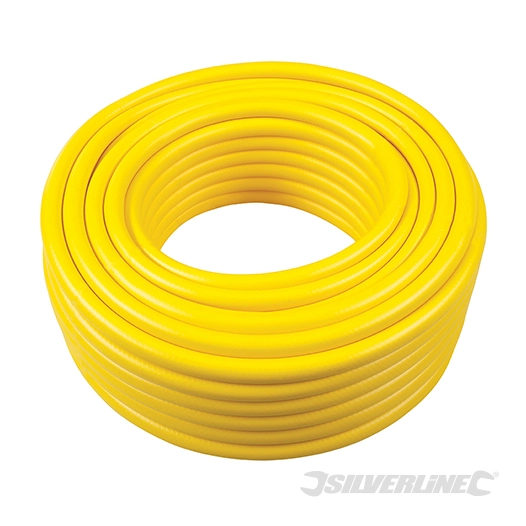 Silverline - Tuyau d'arrosage en PVC renforcé, usage intensif - 30 m