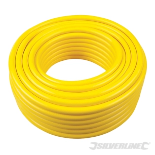Silverline - Tuyau d'arrosage en PVC renforcé, usage intensif - 30 m