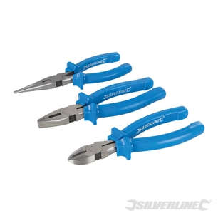 Silverline - Pinces, 3 pcs - 160 mm