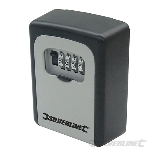 Silverline - Coffre à clés mural - 121 x 83 x 40 mm