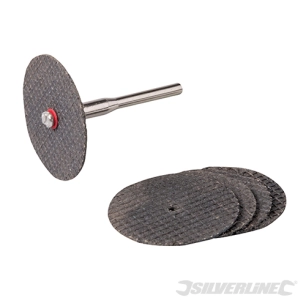 Silverline - Disques à couper le métal pour outil rotatif, 6 pcs - ø 31 mm