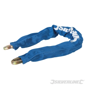 Silverline - Chaîne haute sécurité gainée - 600 mm