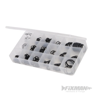 Fixman - Coffret de joints toriques - 225 pcs