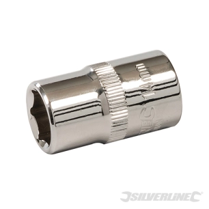 Silverline - Douille métrique 1/2'' 6 pointes - 14 mm