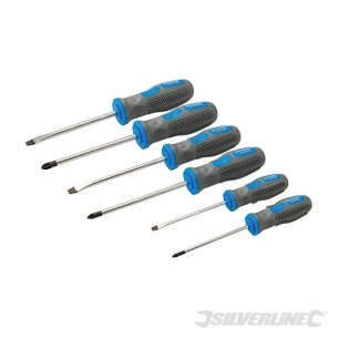 Silverline - Tournevis à usage général, 6 pcs - 6 pcs