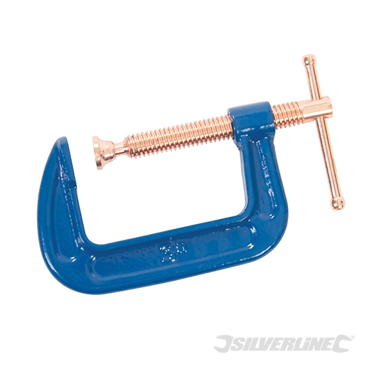 Silverline - Presse en C - 75 mm