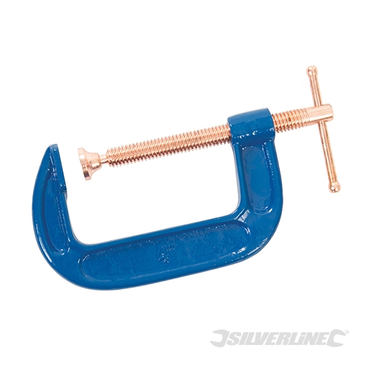 Silverline - Presse en C - 100 mm