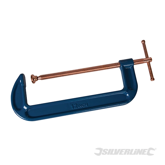 Silverline - Presse en C - 300 mm