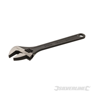 Silverline - Clé à molette ajustable Expert - Long. 250 mm, mâchoires 27 mm