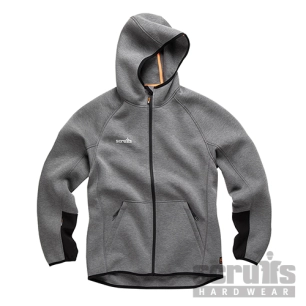 Scruffs - Sweatshirt à capuche gris anthracite Trade Air-Layer - Taille M