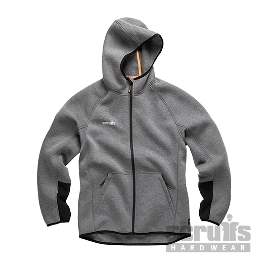 Scruffs - Sweatshirt à capuche gris anthracite Trade Air-Layer - Taille XXL