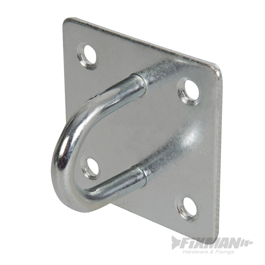 Fixman - Cadène en acier galvanisé - Agrafe 50 mm x 50 mm