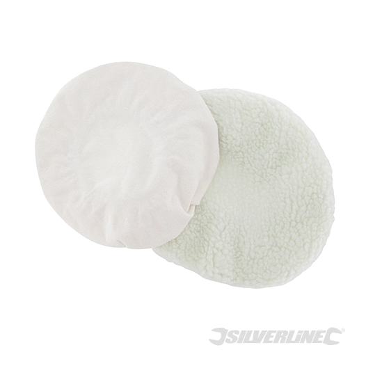 Silverline - Bonnets de lustrage, 2 pcs - Bonnets de lustrage, 2 pcs
