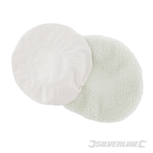 Silverline - Bonnets de lustrage, 2 pcs - Bonnets de lustrage, 2 pcs