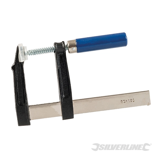 Silverline - Serre-joint en F - 150 x 80 mm