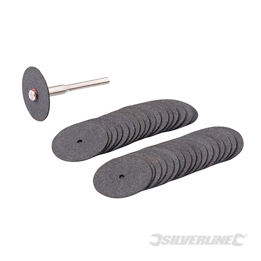 Silverline - Disques de coupe pour outil rotatif 36 pcs - ø 22 mm