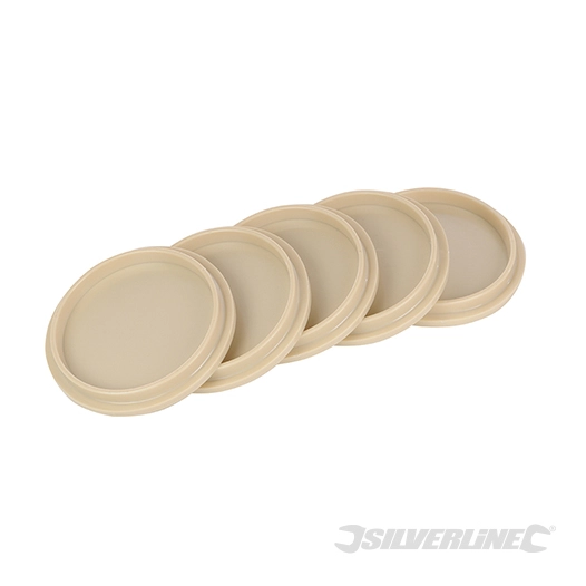 Silverline - Caches pour trous d'accès 5 pcs - 110 mm