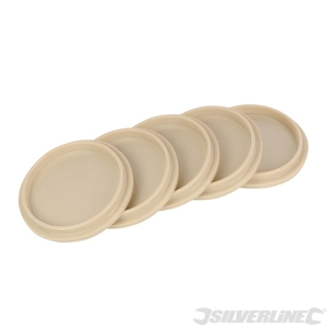 Silverline - Caches pour trous d'accès 5 pcs - 110 mm