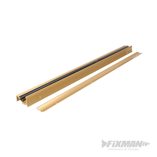 Fixman - Seuil de porte anti-pluie 914 mm - Doré