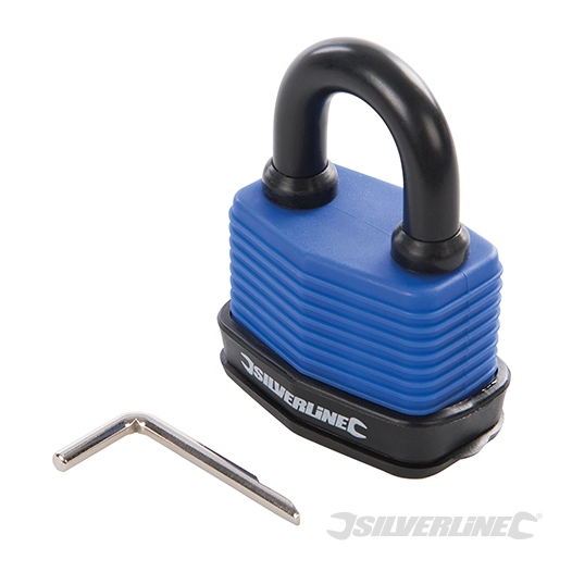 Silverline - Cadenas à combinaison résistant aux intempéries - 50 mm