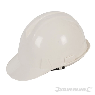 Silverline - Casque de sécurité - Blanc