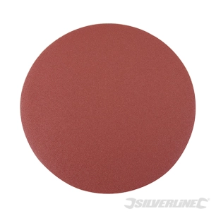 Silverline - Disques abrasifs auto-agrippants 250 mm 10 pcs - Grain 120 250 mm