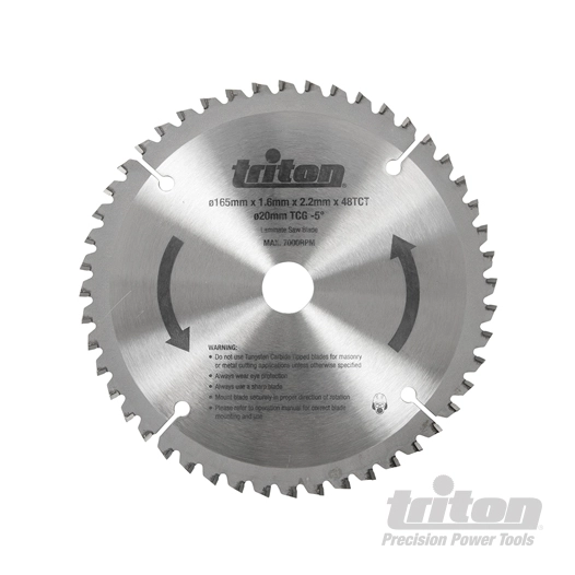 Triton - Lame de scie plongeante 48 dents - TTS48TCG Lame 48 dents