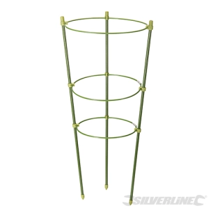 Silverline - Tuteur à 3 anneaux pour plantes 450 mm - Ø 140 155 et 175 mm