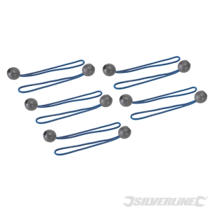 Silverline - Tendeurs à boule 10 pcs - 175 mm