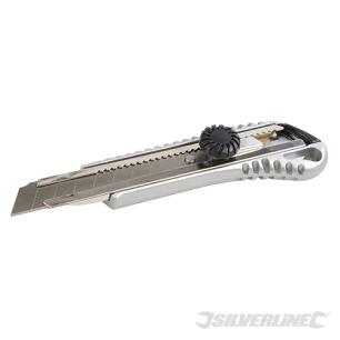 Silverline - Cutter en métal à lame sécable 18 mm - 18 mm