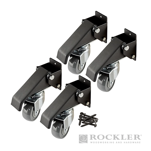Rockler - Roues amovibles d'établi, 4 pcs - 400 lb