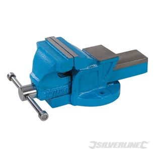 Silverline - Étau 100 mm (4'') - Capacité des mâchoires 100 mm / 5 kg