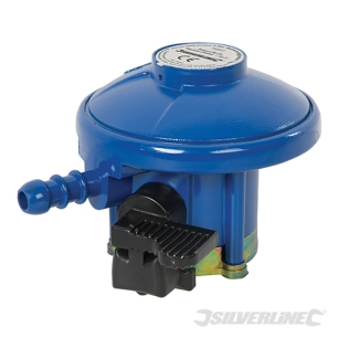 Silverline - Détendeur butane à clip rapide 1,5 kg/h - Calor/Flogas