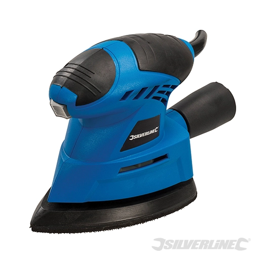 Silverline - Ponceuse de détail 130 W - 130 W