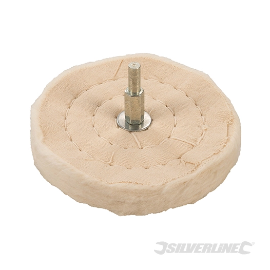 Silverline - Roue de polissage à disques empilés - 100 x 12 mm