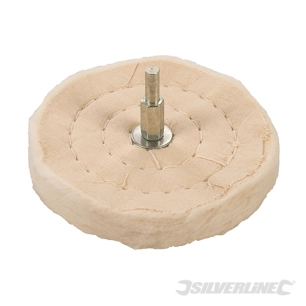 Silverline - Roue de polissage à disques empilés - 100 x 12 mm