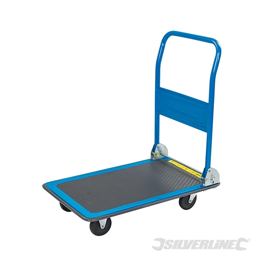 Silverline - Chariot plateforme pliant - 150 kg