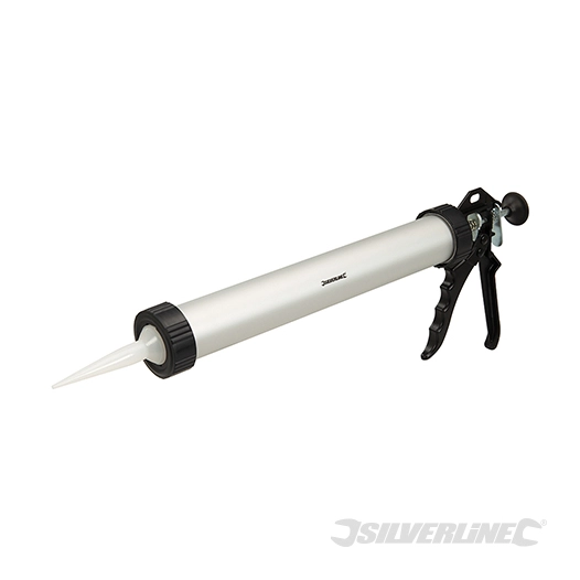 Silverline - Pistolet à silicone - 600 ml