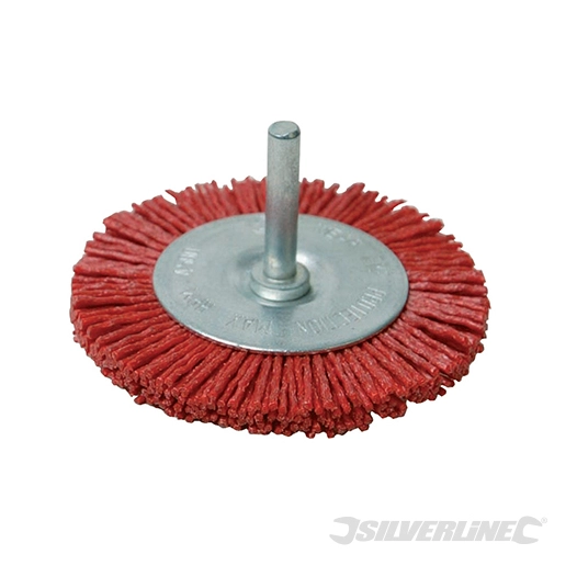 Silverline - Brosse à filaments - 75 mm, grain gros